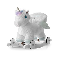 Rocking horse with melody and wheels Milly Mally Polly Unicorn