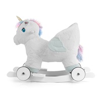 Rocking horse with melody and wheels Milly Mally Polly Unicorn