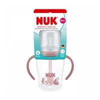 NUK Perfect Match training baby bottle with straw BEAR 150 ml