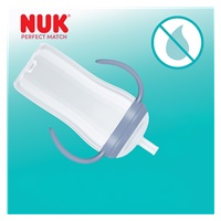 NUK Perfect Match training baby bottle with straw PENGUIN 260 ml