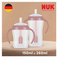 NUK Perfect Match training baby bottle with straw BEAR 260 ml
