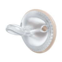 Dummy NUK Perfect Match 0-6m 2 pcs beige/red