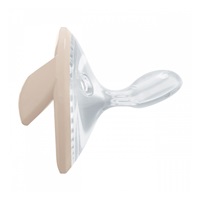 Dummy NUK Perfect Match 0-6m 2 pcs beige/red