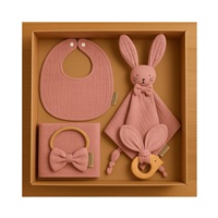 Muslin Gift Set for Babies New Baby pink