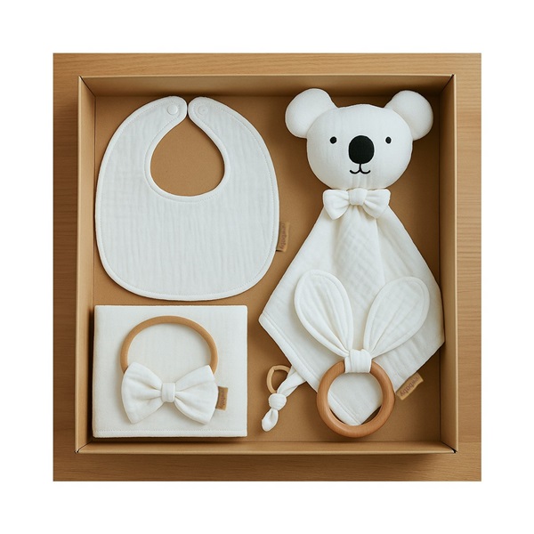 Muslin Gift Set for Babies New Baby white