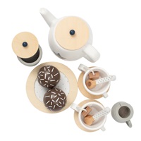 Children‘s Wooden Tea Set Montessori Baby Mix (Damaged package)