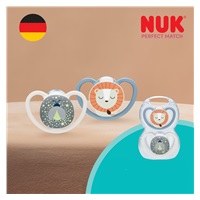 NUK Soother Perfect Match Air Night FIREFLY/LION 0-6m 2pc