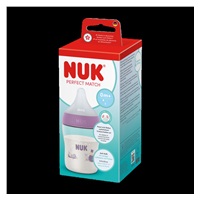 NUK Perfect Match Temperature Control Baby Bottle 150 ml Sheep
