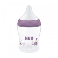 NUK Perfect Match Temperature Control Baby Bottle 150 ml Hippo