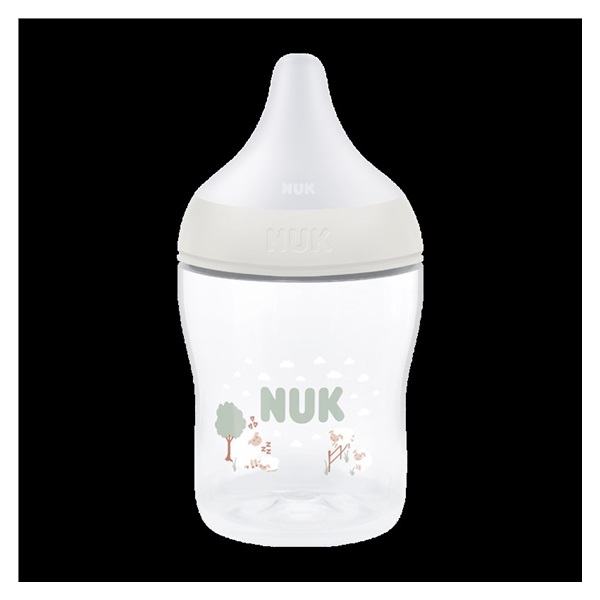 NUK Perfect Match Temperature Control Baby Bottle 150 ml Hippo