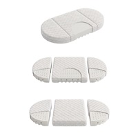 Children‘s growing 3-in-1 oval cot + mattress New Baby white