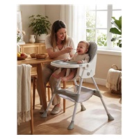 Dining chair Baby Mix Nora dusty grey