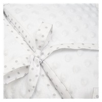 Luxury Minky wrap New Baby white 75x75 cm
