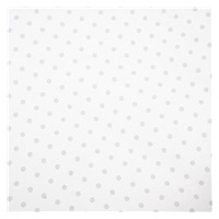 Luxury Minky wrap New Baby white 75x75 cm