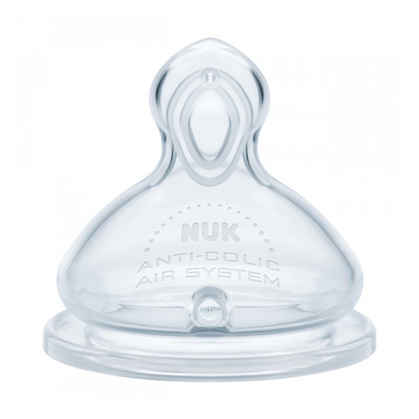 NUK First Choice Teat M (3+ months) – 2 pcs