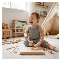 Wooden Kitchen Set for Little Chefs Baby Mix