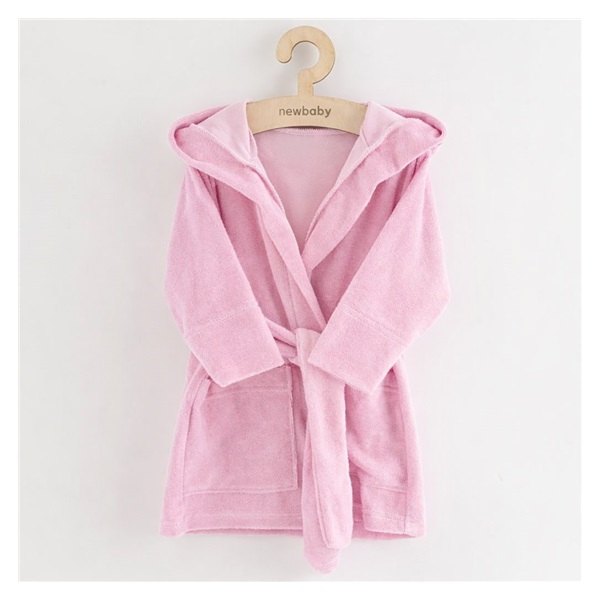 Baby terry bathrobe New Baby pink