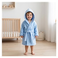 Baby terry bathrobe New Baby blue