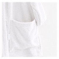 Baby terry bathrobe New Baby white