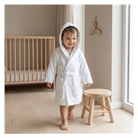 Baby terry bathrobe New Baby white