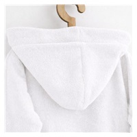 Baby terry bathrobe New Baby white
