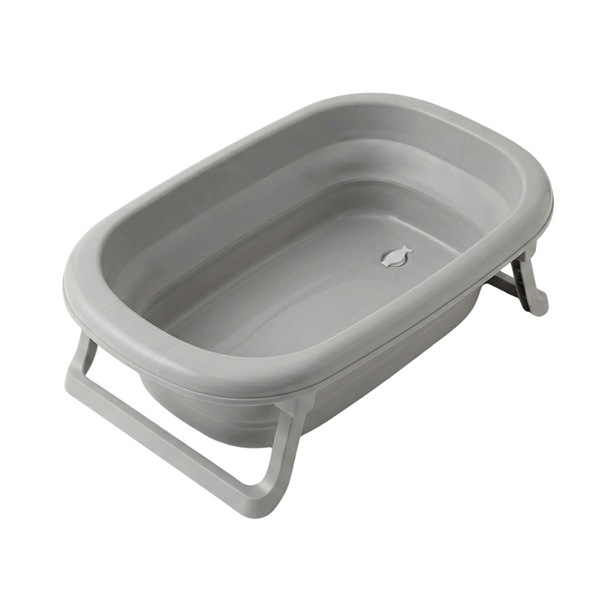 Foldable plastic baby bath Tega Baby grey