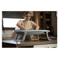 Foldable plastic baby bath Tega Baby grey
