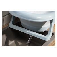 Foldable plastic baby bath Tega Baby grey