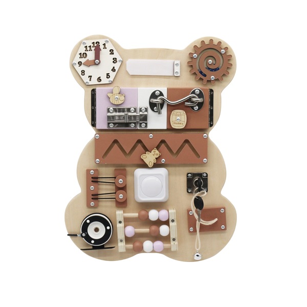 Activity Board Elephant Montessori Baby Mix