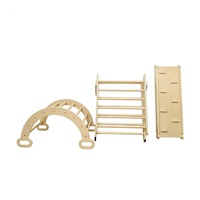 Wooden Montessori / Pikler Climbing Set Baby Mix