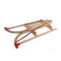 Beechwood folding sledge BAYO 100cm (DAMAGED PACKAGING)