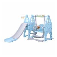 Children's slide -  baby blue