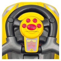 Baby Mix Mega Car yellow 3in1 Baby Mix Mega Car (Damaged package)