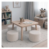 New Baby cream corduroy children’s armchair