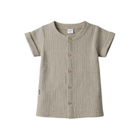 Baby Muslin Shirt with Shorts New Baby linen