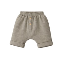 Baby Muslin Shirt with Shorts New Baby linen