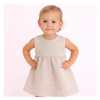Baby Muslin Dress New Baby Ella linen