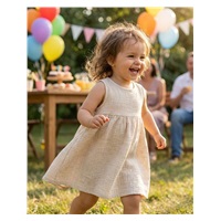 Baby Muslin Dress New Baby Ella linen