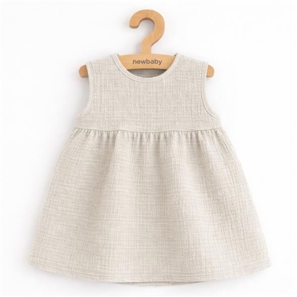 Baby Muslin Dress New Baby Ella linen