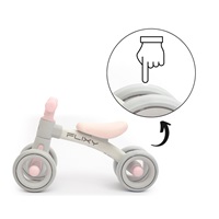 FLIXY Balance Bike with LED Light Milly Mally – pink