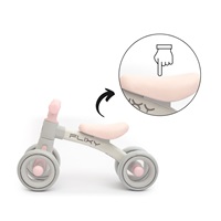 FLIXY Balance Bike with LED Light Milly Mally – pink