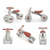 FLIXY Balance Bike with LED Light Milly Mally – grey