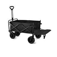 Baby Mix Black Folding Wagon