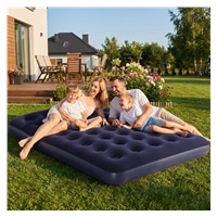 Garden beach foldable lounger Baby Mix blue and white