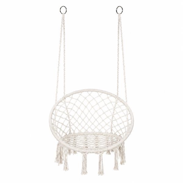 Baby Mix Cream-Colored Hanging Rocking Chair