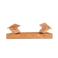 Children‘s wooden sandpit with cover and benches Baby Mix 180x180 cm