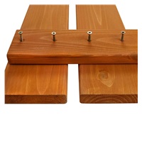 Children‘s wooden sandpit with cover and benches Baby Mix 180x180 cm