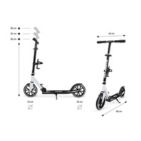 Children‘s scooter Milly Mally ULTIMATE white