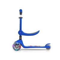 FUZZY 3-Wheel Balance Scooter with Seat for Kids blue