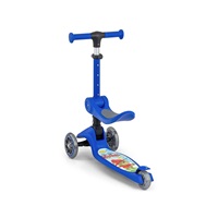 FUZZY 3-Wheel Balance Scooter with Seat for Kids blue